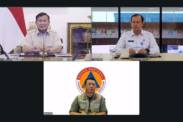 Prabowo Rapat soal Karhutla, Menhut Raja Juli Tak Terlihat