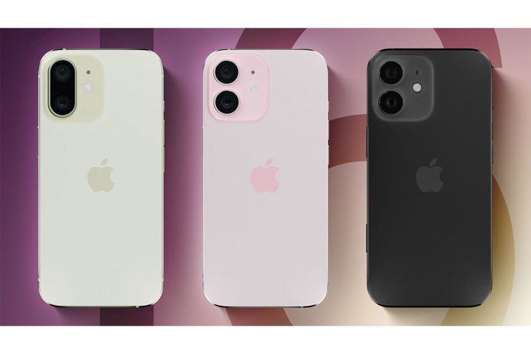 Tiga protipe awal yang akan menjadi desain dari punggung iPhone 16