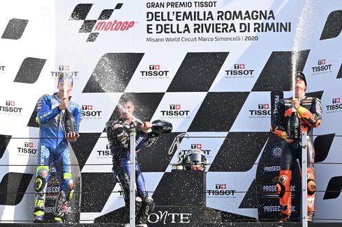 5 Fakta Menarik MotoGP Emilia Romagna, Dominasi Spanyol hingga Kegagalan Rossi