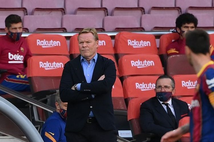 Pelatih Barcelona, Ronald Koeman.