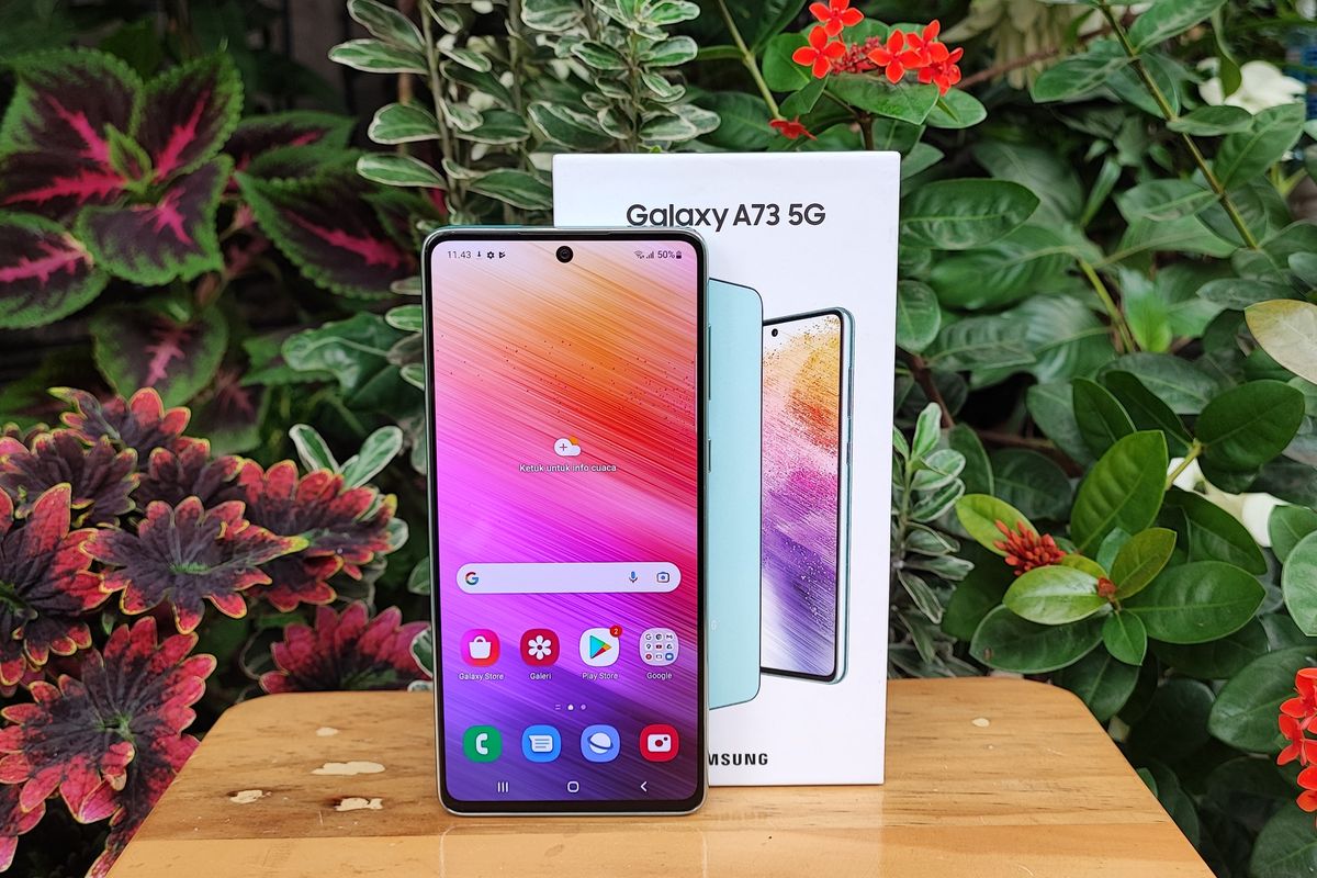 Samsung Galaxy A73 5G.