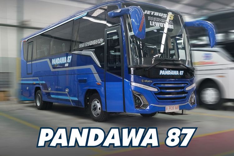 Bus baru PO Pandawa 87 