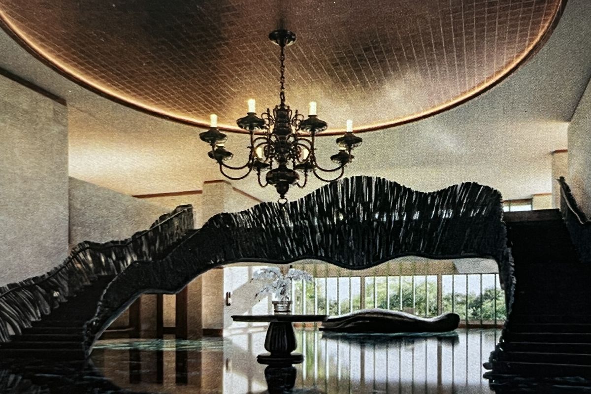 Lobby Utama, Lantai Dasar, Kantor Presiden, Ibu Kota Nusantara (IKN)