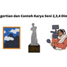 Pengertian dan Contoh Karya Seni 2,3,4 Dimensi