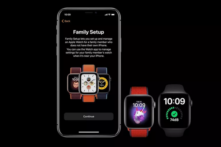 Fitur Family Setup pada Apple Watch Series 6