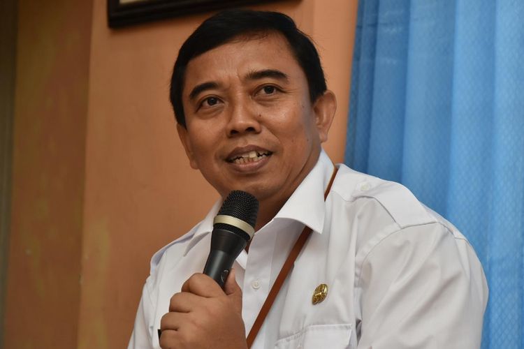 Kepala Dinas Koperasi dan UMKM Kota Semarang FX Bambang Suranggono dalam FGD di PWI Jateng, Rabu (16/10/2019).