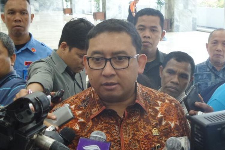 Wakil Ketua DPR RI Fadli Zon di Kompleks Parlemen, Senayan, Jakarta, Selasa (14/2/2017).