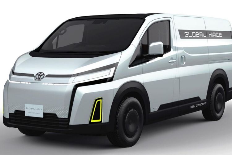 Salah satu konsep van yang dipamerkan oleh Toyota di ajang Japan Mobility Show 2023