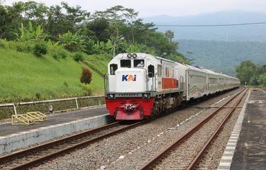 Ilustrasi kereta api