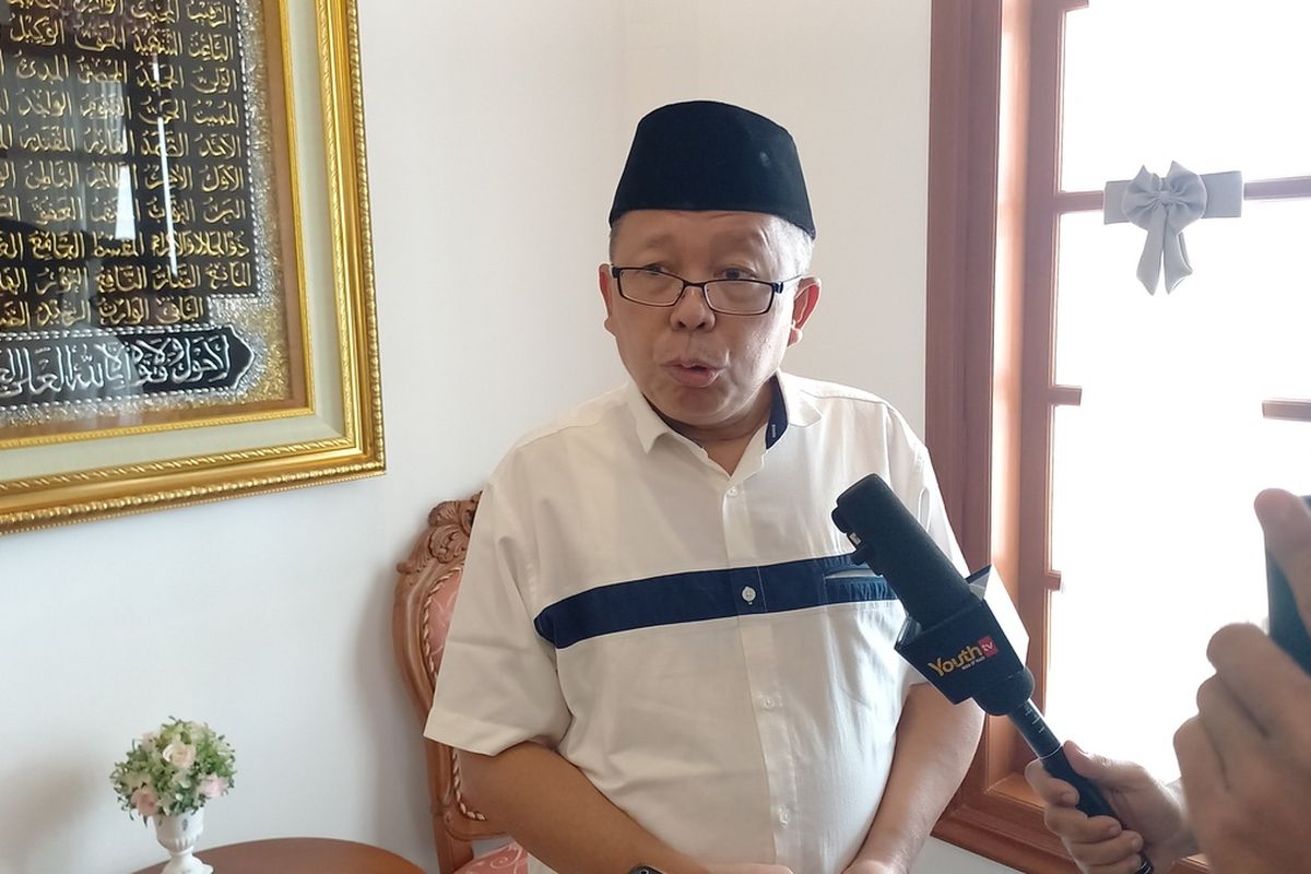 Arsul Sani saat ditemui di kediaman Plt Ketum PPP di Sleman, DIY, Rabu (26/4/2023)