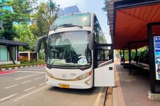 Menjajal Bus Tingkat Transjakarta