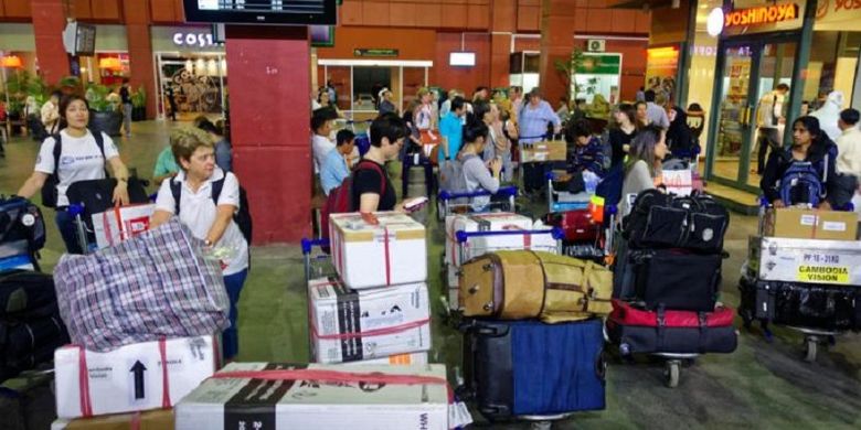 Sebagian penumpang menjual bagasi karena barang bawaanya tidak banyak. (Foto: Ilustrasi)
