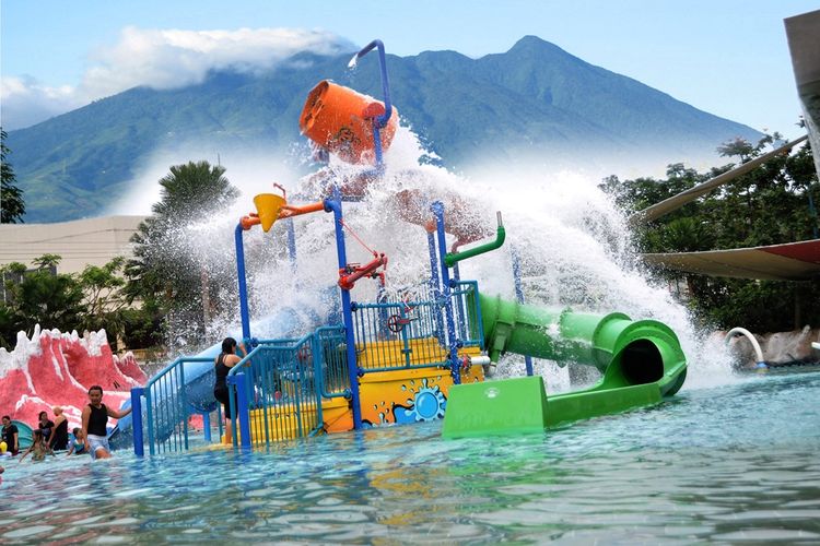 Kiddy Pool di The Jungle Waterpark Bogor.