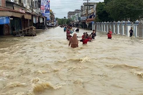 Banjir di Aceh Utara Meluas, Pengungsi Capai 4.048 Jiwa