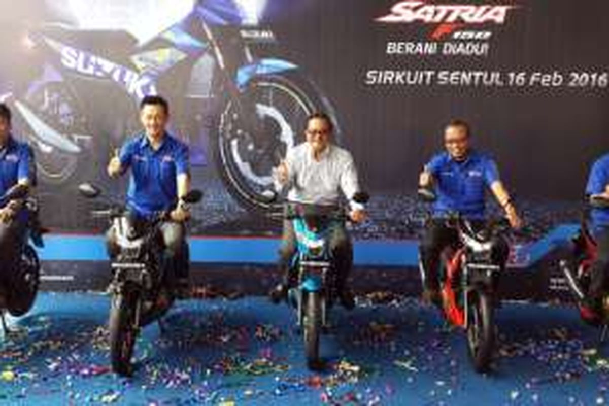 Akhirnya Suzuki melahirkan generasi terbaru Satria FU, model terlaris di pasar saat ini.