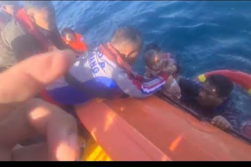Loncat ke Laut Saat Kapal Terbakar, Ibu dan Bayi di Kupang Berhasil Diselamatkan Tim SAR