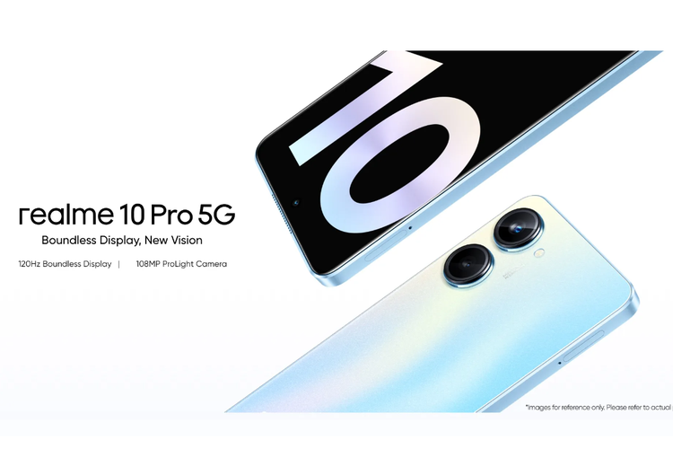 Realme 10 Pro 5G meluncur 10 Januari 2023.