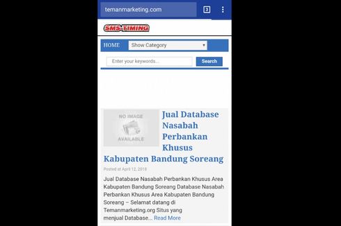 Praktik Bebas Jual Beli Data Pribadi, Ini Tarifnya 