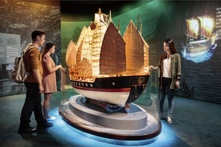 Maritime Experiential Museum di Resorts World Sentosa, Singapura. 