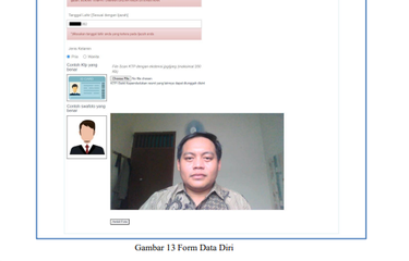 Contoh swafoto CPNS dan PPPK 2023 yang benar