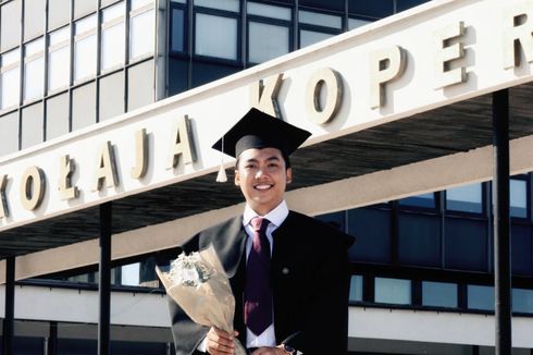 Ary, Lulusan Terbaik Unair Raih IPK 5 di Polandia, Ini Kunci Suksesnya