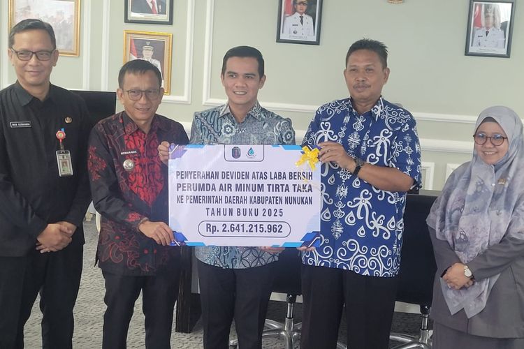 Perumda Tirta Taka Nunukan Pecahkan Rekor Dividen Rp 2,6 Miliar