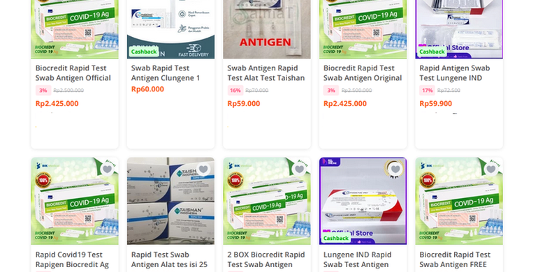 Jangan Beli Dan Lakukan Tes Antigen Covid 19 Sendiri Ini Bahayanya Halaman All Kompas 