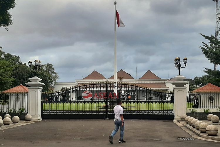 Suasana Istana Kepresiden Gedung Agung Yogyakarta, Rabu (28/6/2023).
