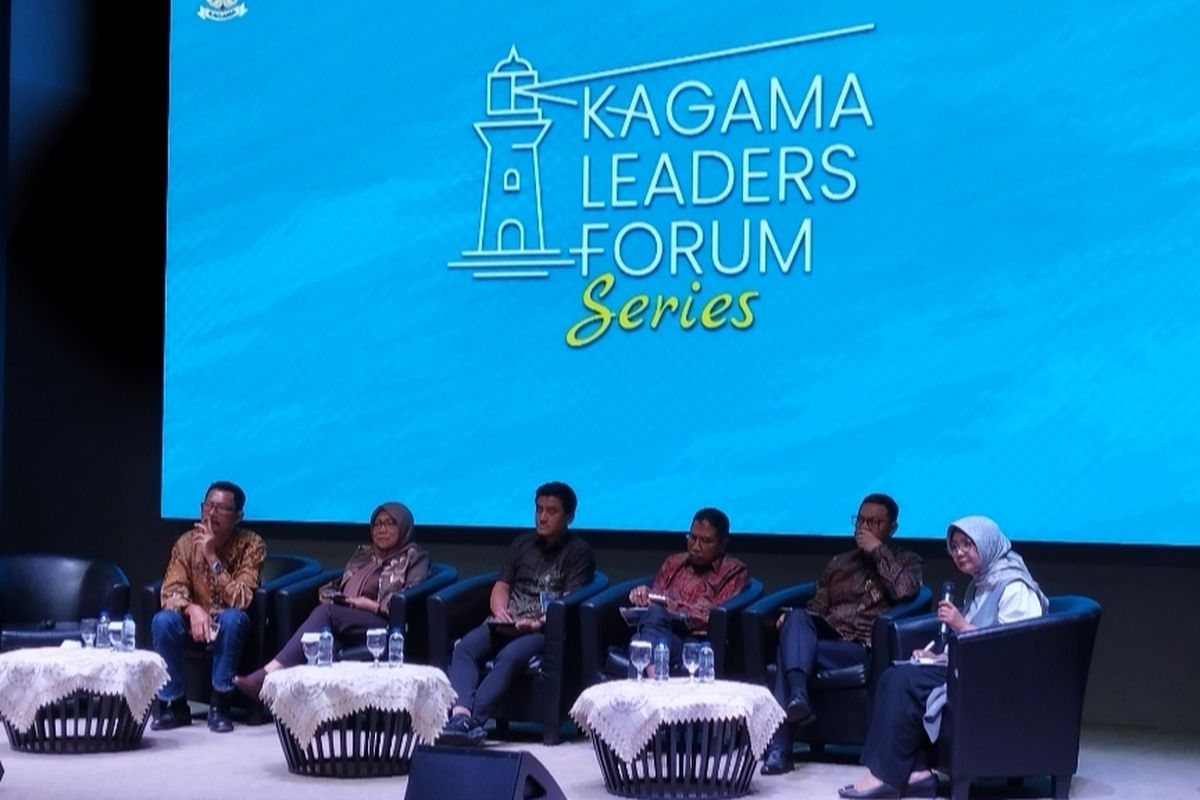 Direktur Utama PT Indo Prima Beef sekaligus Ketua Umum PPSKI, Nanang Purus Subendro, dalam Kagama Leaders Forum Series bertajuk Daulat Pangan di Tengah Disrupsi Geopolitik dan Perang Dagang, Kamis (17/7/2025).