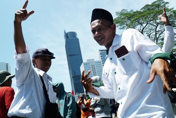 Pesta Rakyat Menyambut Presiden dan Wakil Presiden Baru