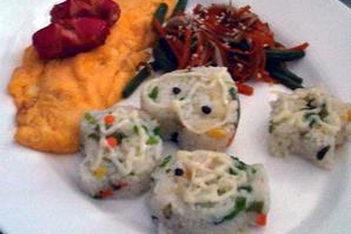 Mencetak makanan bikin anak tertarik makan.