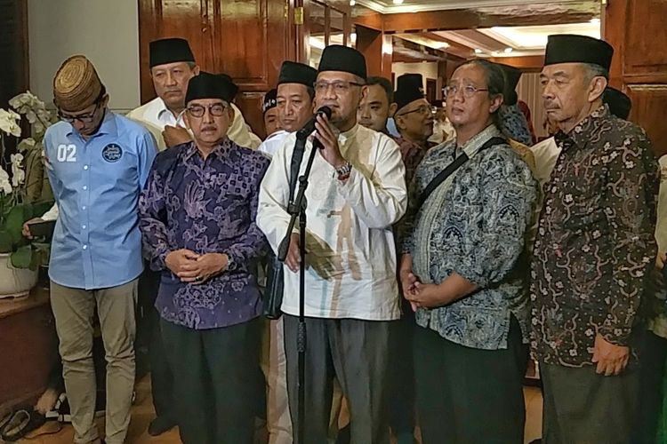 Sejumlah anggota keluarga keturunan pendiri Nahdlatul Ulama (NU) menyatakan dukungan kepada pasangan Prabowo-Sandiaga pada Pilpres 2019 mendatang. 