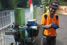 Kisah Tamin, Kayuh Sepeda Ratusan Kilometer untuk Mudik dari Bandung ke Gunungkidul