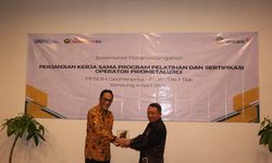 Antam dan PPSDM Geominerba Jalankan Pelatihan dan Sertifikasi Operator Pirometalurgi