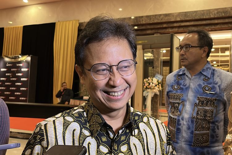 Menteri Kesehatan (Menkes) Budi Gunadi Sadikin saat ditemui di Hotel Sultan Jakarta, Senin (11/9/2023).