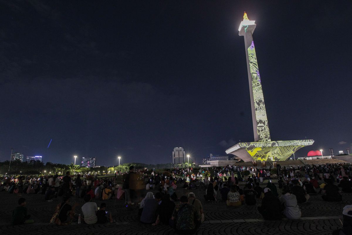 Daftar Acara di Monas Sambut Natal 2024 dan Tahun Baru 2025