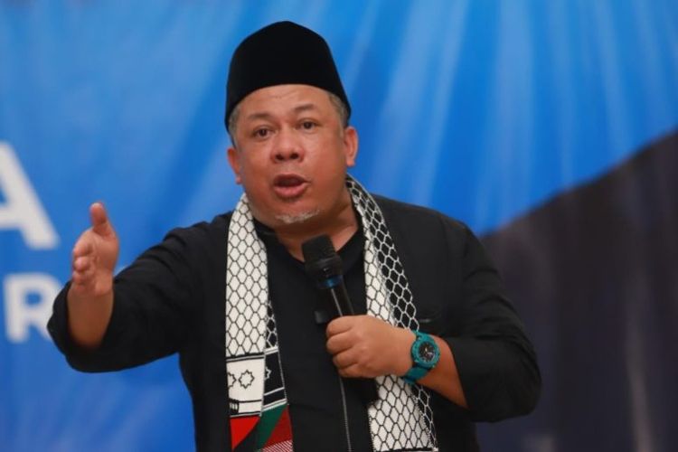Wakil Ketua Umum Partai Gelombang Rakyat (Gelora) Indonesia Fahri Hamzah dalam sebuah kesempatan.