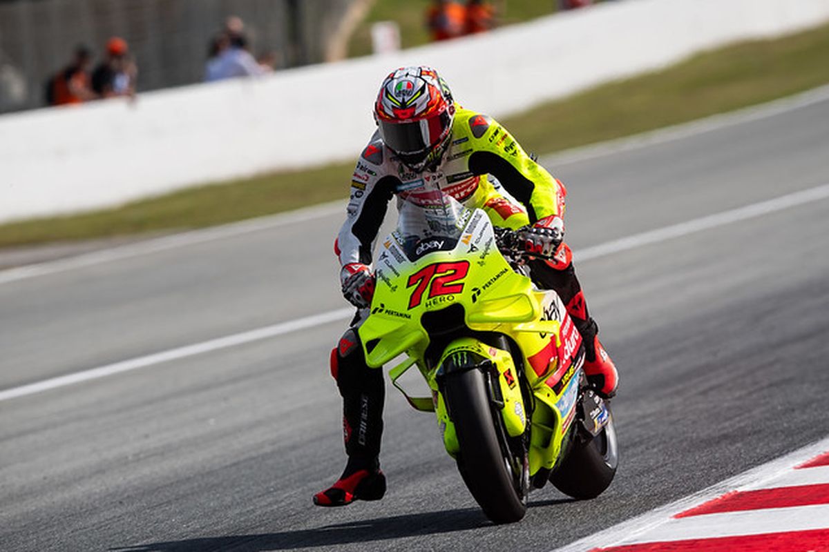 Live Sprint Race MotoGP San Marino 2024, Diggia dan Bezzecchi Terjatuh