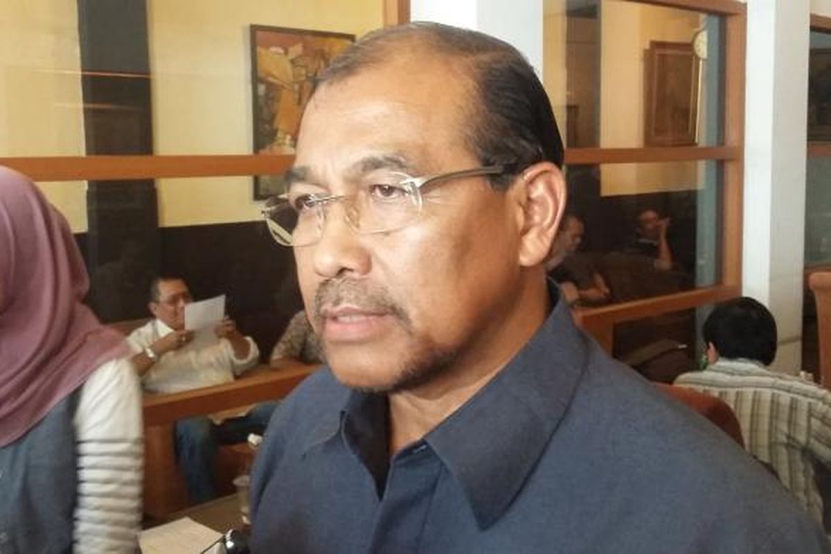 Anggota DPD RI Nono Sampono, saat ditemui di Cikini, Jakarta Pusat, Minggu (8/11/2015).