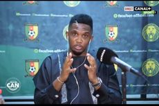 Samuel Eto'o Dapat Kecaman Usai Samakan Semifinal Piala Afrika dengan Perang