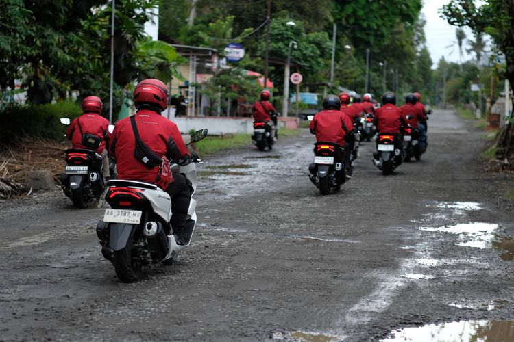 Touring Honda PCX 160 HBD Klaten 2024