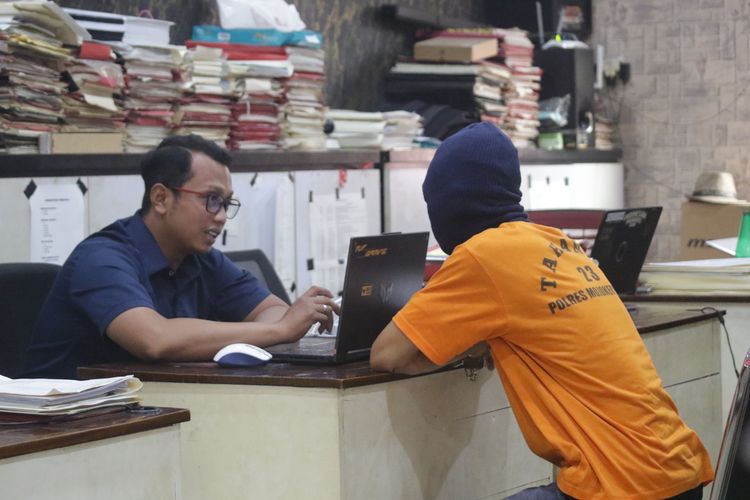 Residivis Pencuri Motor Mojokerto Ditangkap, Hasil Penjualan Dipakai Judi Bola