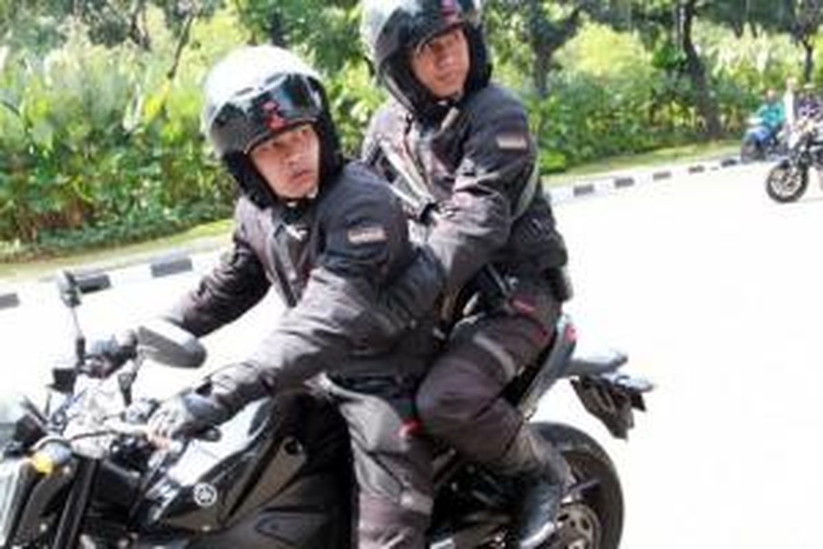 Yamaha FZ1 yang dipakai Paspampres