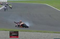 Detik-detik Marquez dan Lorenzo Jatuh di GP Argentina (Video)