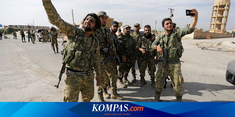 Pemberontak Suriah Yang Didukung Turki Diduga Lakukan Kejahatan Perang Atas Milisi Kurdi Halaman All Kompas Com