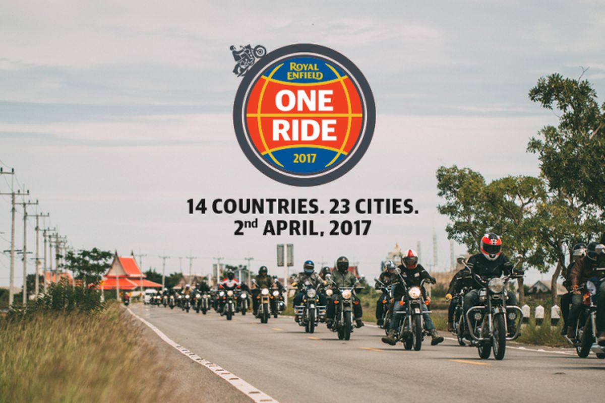 Royal Enfield One Ride dilakukan untuk merayakan nikmat bersepeda motor.