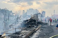 Pilunya Sumiyati Melihat Bengkelnya di Tajur Bogor Hangus Dilalap Api 