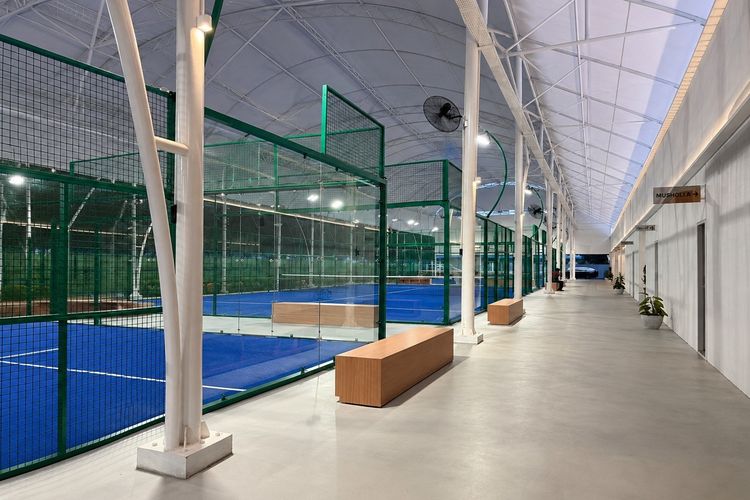 Lahan 2.500 Meter Persegi Milik KAI Properti di Jakpus Kini Jadi Arena Padel