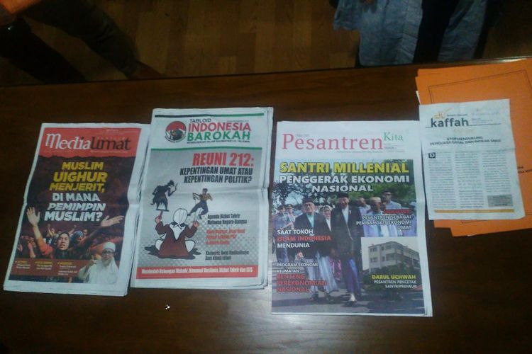 Badan Pengawas Pemilu (Bawaslu) Jawa Barat menemukan sejumlah tabloid lain yang mirip dengan tabloid Indonesia Barokah. Tiga tabloid tersebut bernama Pesantren Kita, Kaffah dan Media Umat. 