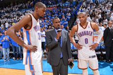 Durant dan Westbrook Selamatkan Thunder dari Kekalahan Beruntun